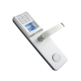 中国结智能锁 指纹锁家用防盗门智能锁 木门锁刷卡锁大门密码锁电子门锁