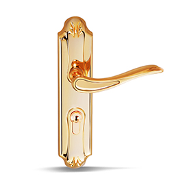 霸菱指纹锁精品铜锁黄铜精锻、采用高防腐性处理