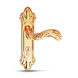霸菱指纹锁精品铜锁黄铜精锻、采用高防腐性处理