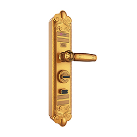 索密斯智能门锁 智能锁无锁孔设计、防撬锁芯设计