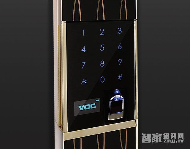 VOC智能密码指纹锁V7701