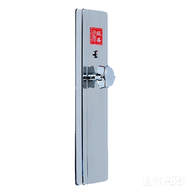 家旺盛无孔遥控门锁 不锈钢电子锁