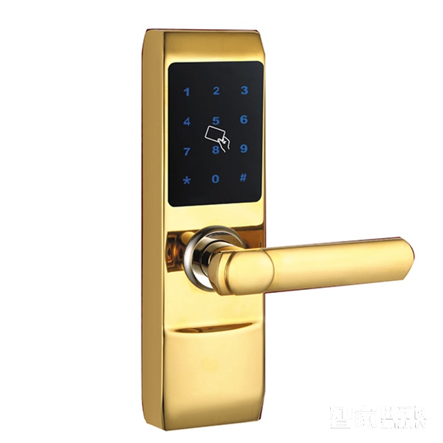 贝尔思特智能指纹密码锁 家用大门电子锁