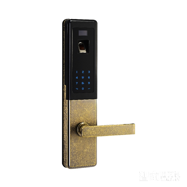 乐肯指纹锁 美国乐肯积木智能锁6611 电子感应磁卡锁