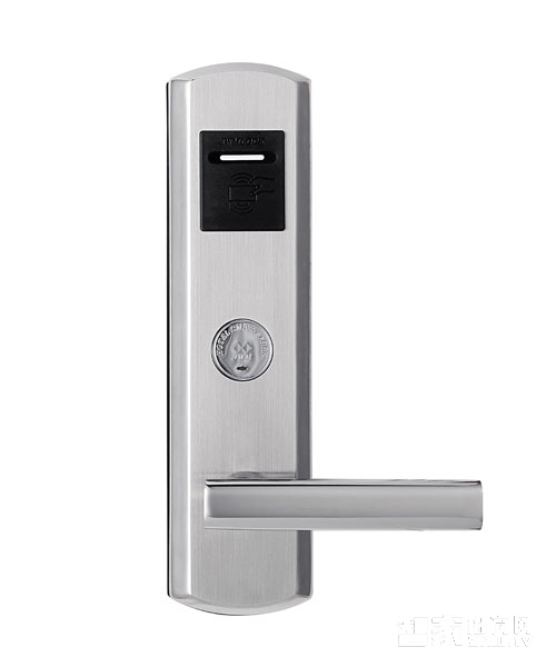 JWM劲卫NFC/蓝牙手机门锁/不锈钢材质/金色ND1主图