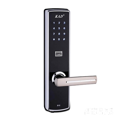 KAD科安达家装精品指纹锁密码锁直板黑色KAD-S12主图