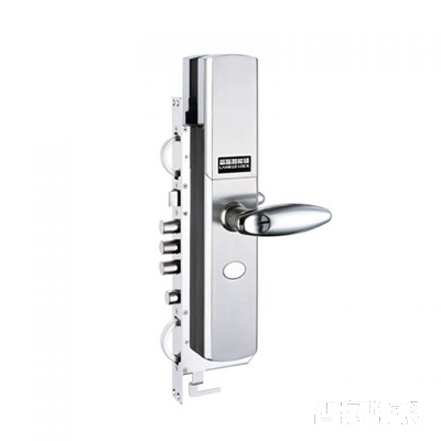 蓝昇指纹锁密码锁滑盖不锈钢材质青古铜LK-A9主图