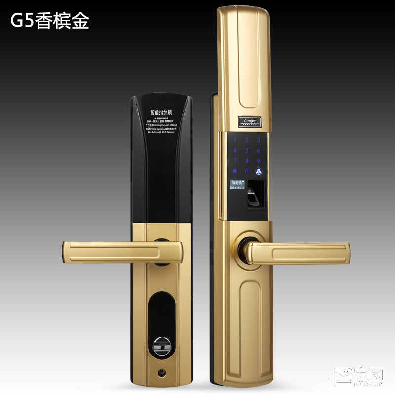 G5指纹密码锁 恒众鑫物联网智能锁第一品牌