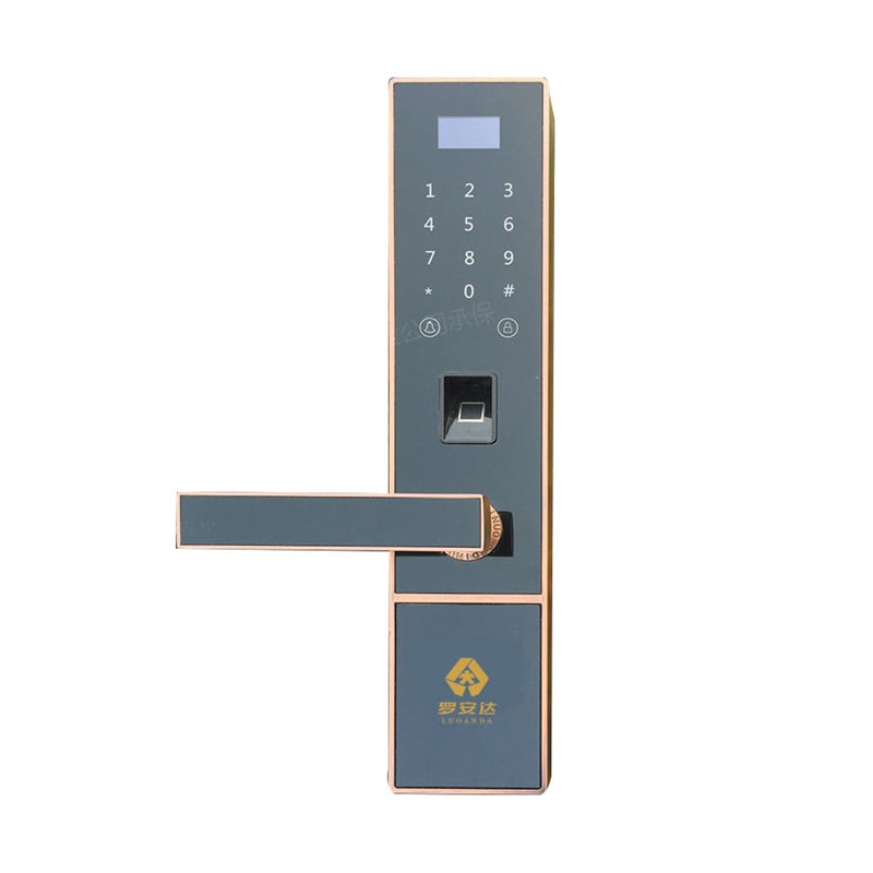 罗安达酒店宾馆智能指纹密码锁 公寓智能防盗门锁