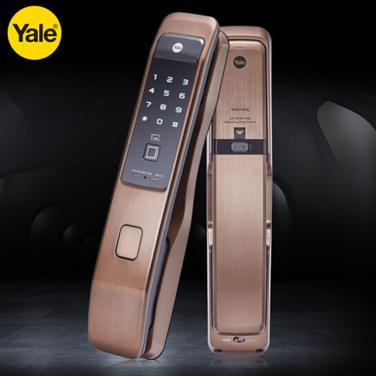 Yale 耶鲁指纹密码锁 YMI70电子锁