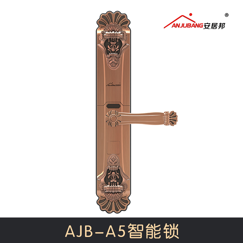 安居邦家用智能锁 磁卡锁 指纹锁AJB-A5