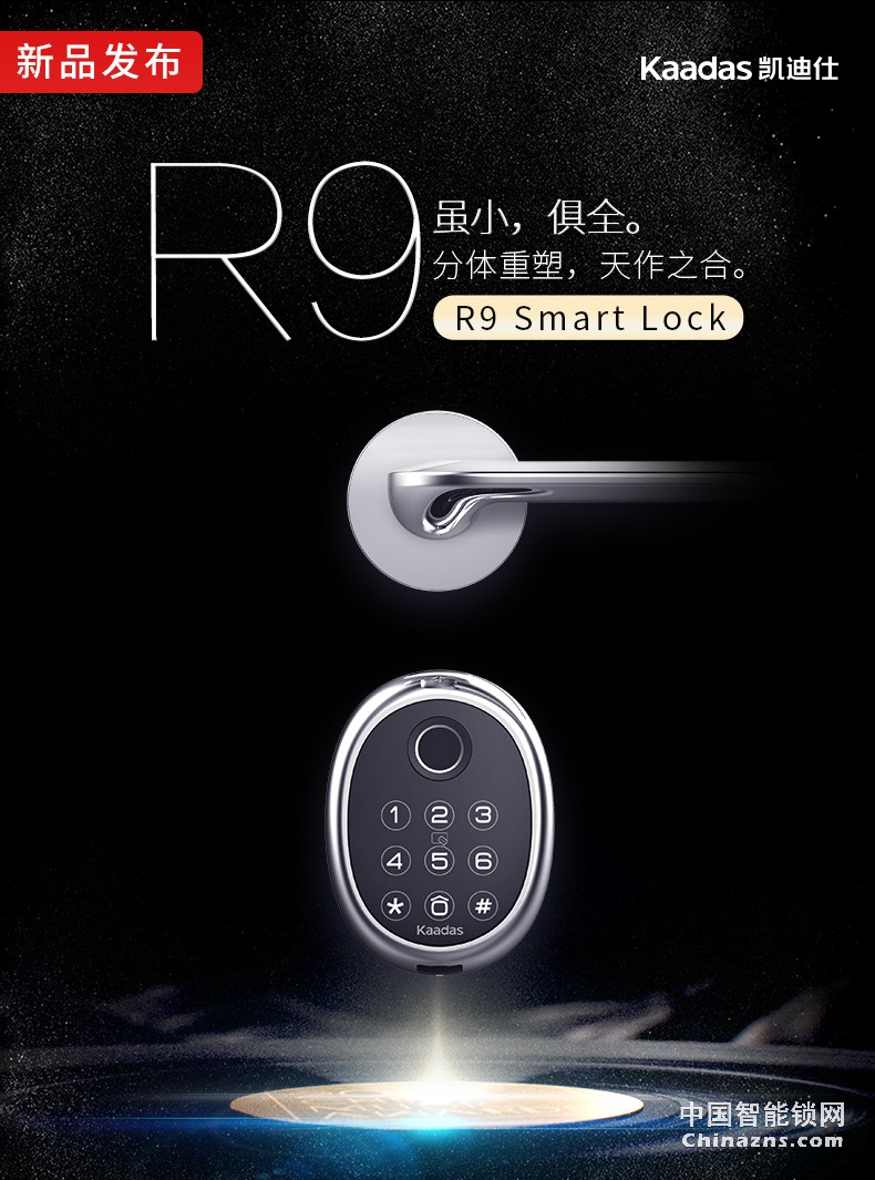 凯迪仕R9智能锁 室内分体锁 密码锁电子锁
