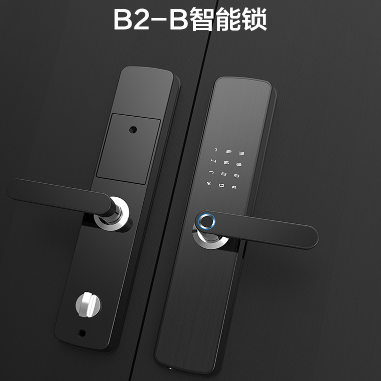 居联智能锁 B2-B电磁防护活体指纹智能锁