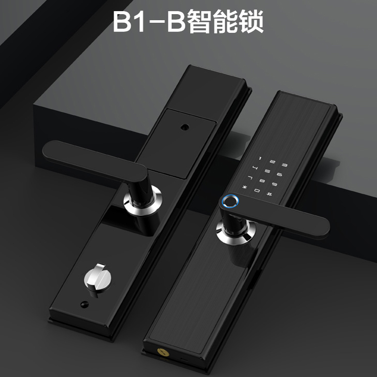 居联智能锁 B1-B铝合金面板半自动密码锁
