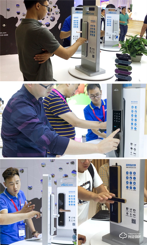 迈入智能时代 因特广州建博会携庞大指纹锁阵容亮相
