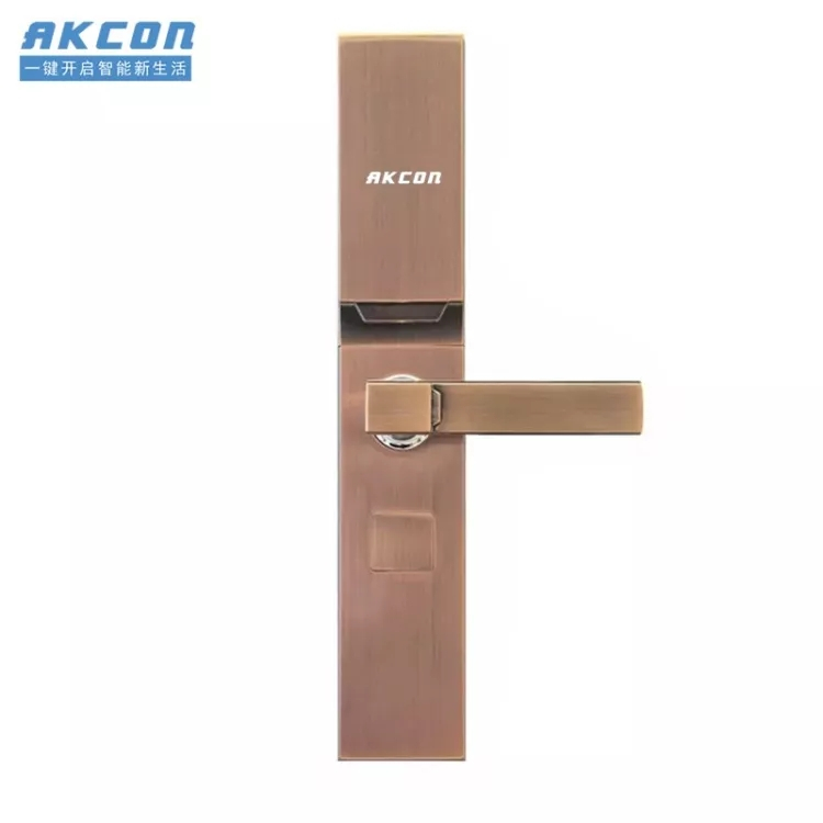 AKCON智能锁 K1滑盖指纹密码智能锁