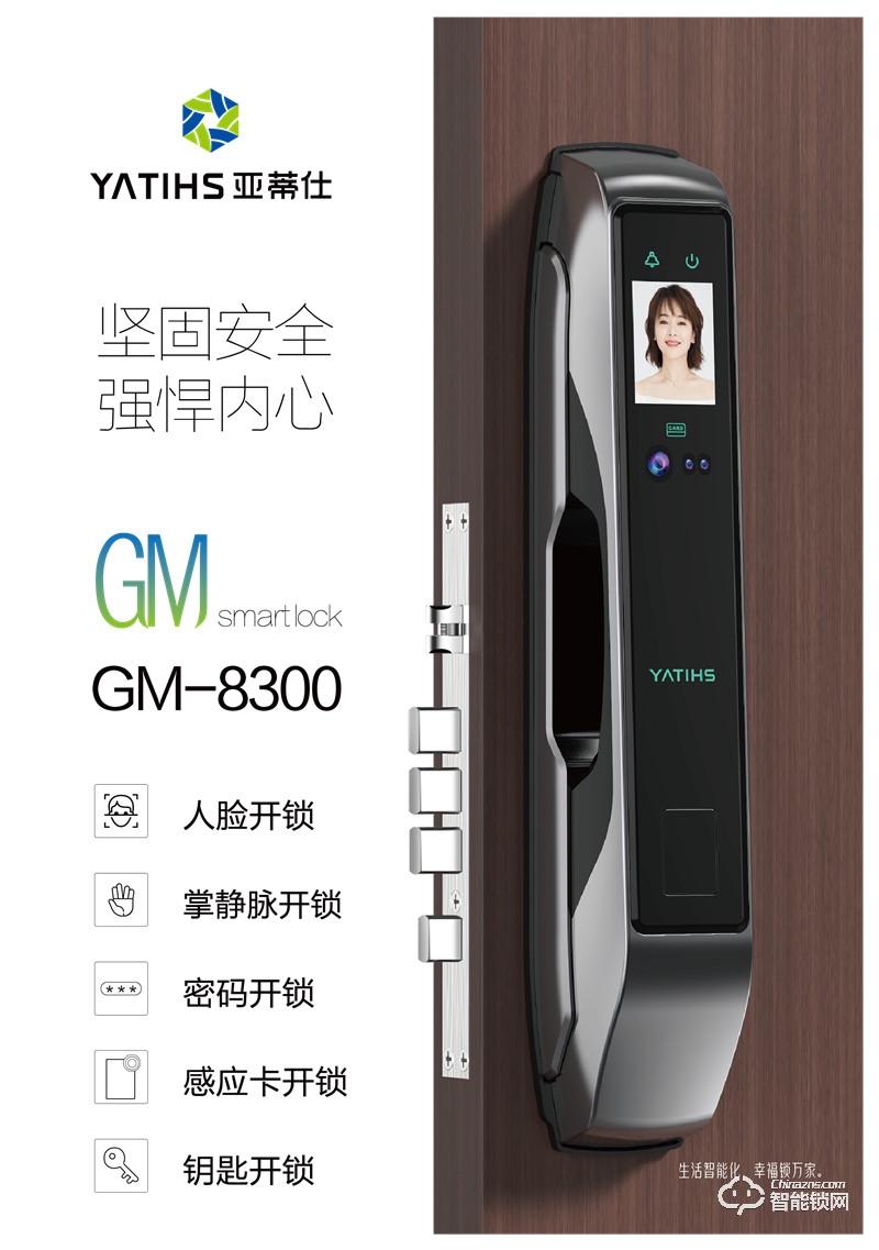 亚蒂仕智能锁 GM8300全自动人脸智能锁.jpg