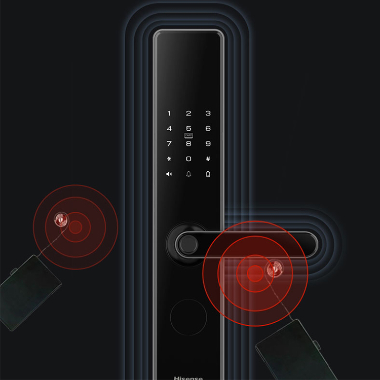 海信E7W家用智能指纹锁 密码防盗门锁电子锁