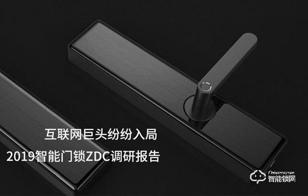 互联网巨头纷纷入局 2019智能门锁ZDC调研报告