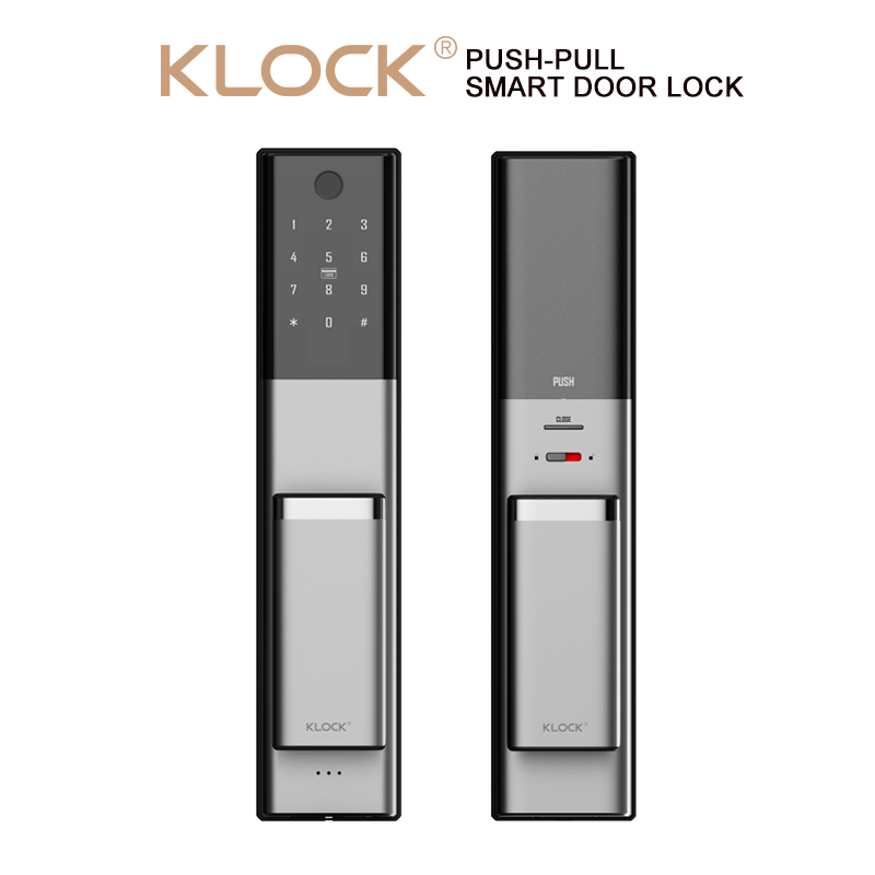 KLOCK智能锁 一诺KLOCK200全自动推拉式指纹锁