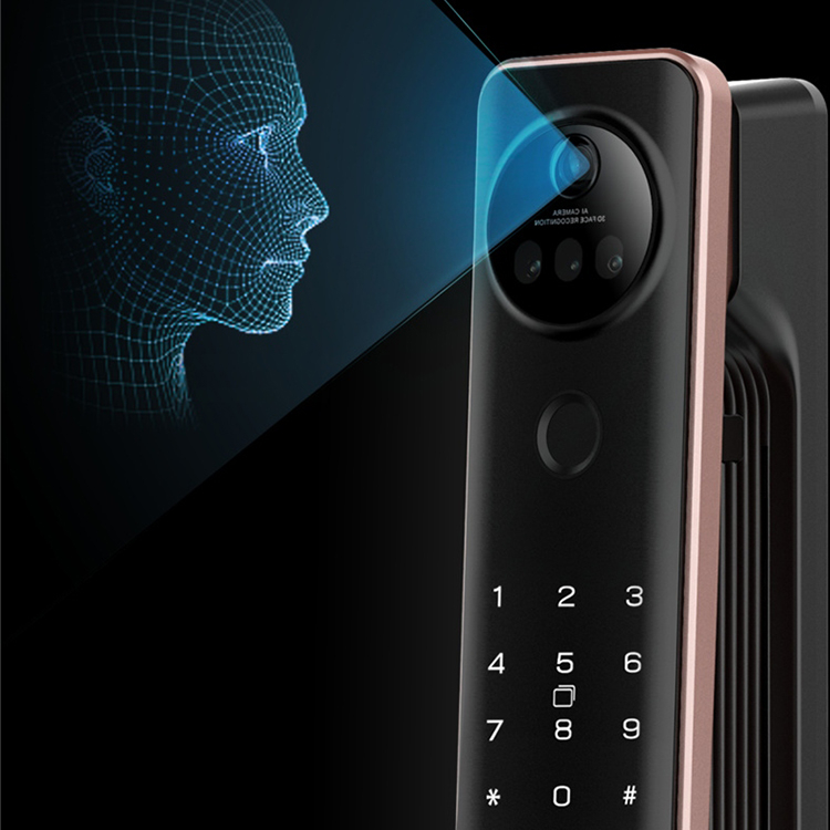 王力S950智能锁 3D人脸可视对讲智能锁